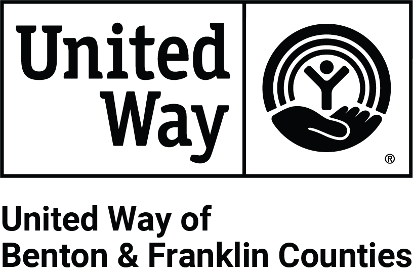 United Way of Benton & Franklin Counties Black & White Logo