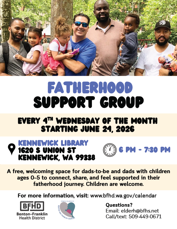 Fatherhood Support Group Flyer English