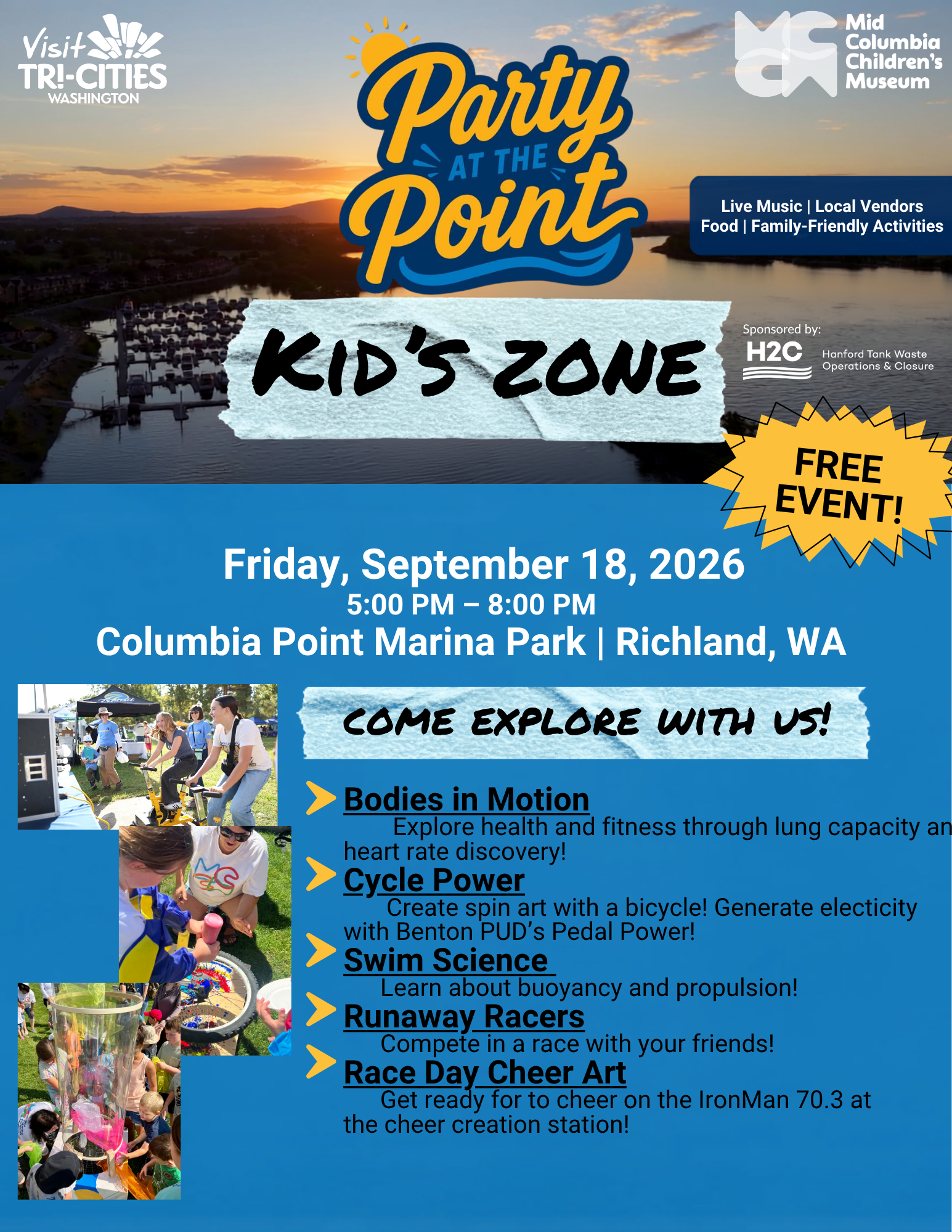 Party At The Point Flyer